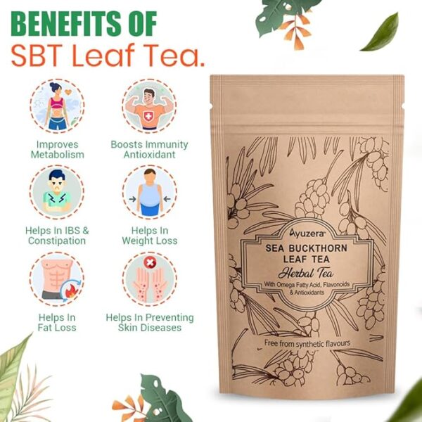 Seabuckthorn Leaf Tea 50g - Image 5