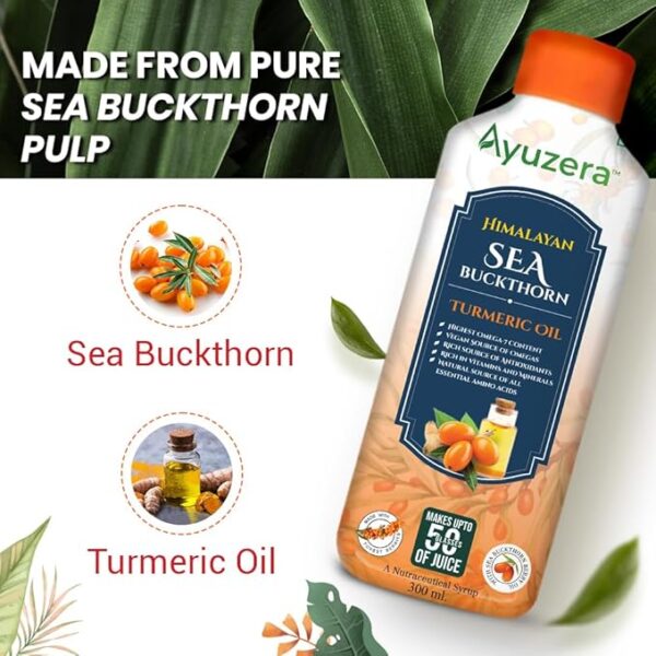 Seabuckthorn Turmeric Juice - Image 3