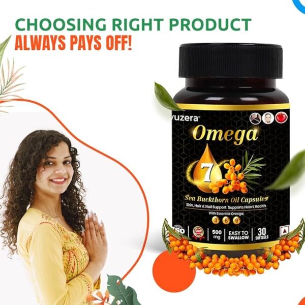 Sea Buckthorn Oil Omega Capsules - Image 5
